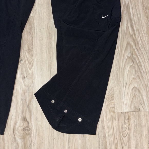 Nike Fit Dry Cargo Utility Hiking Pants Stretch Black Womens Medium M - Picture 9 of 14
